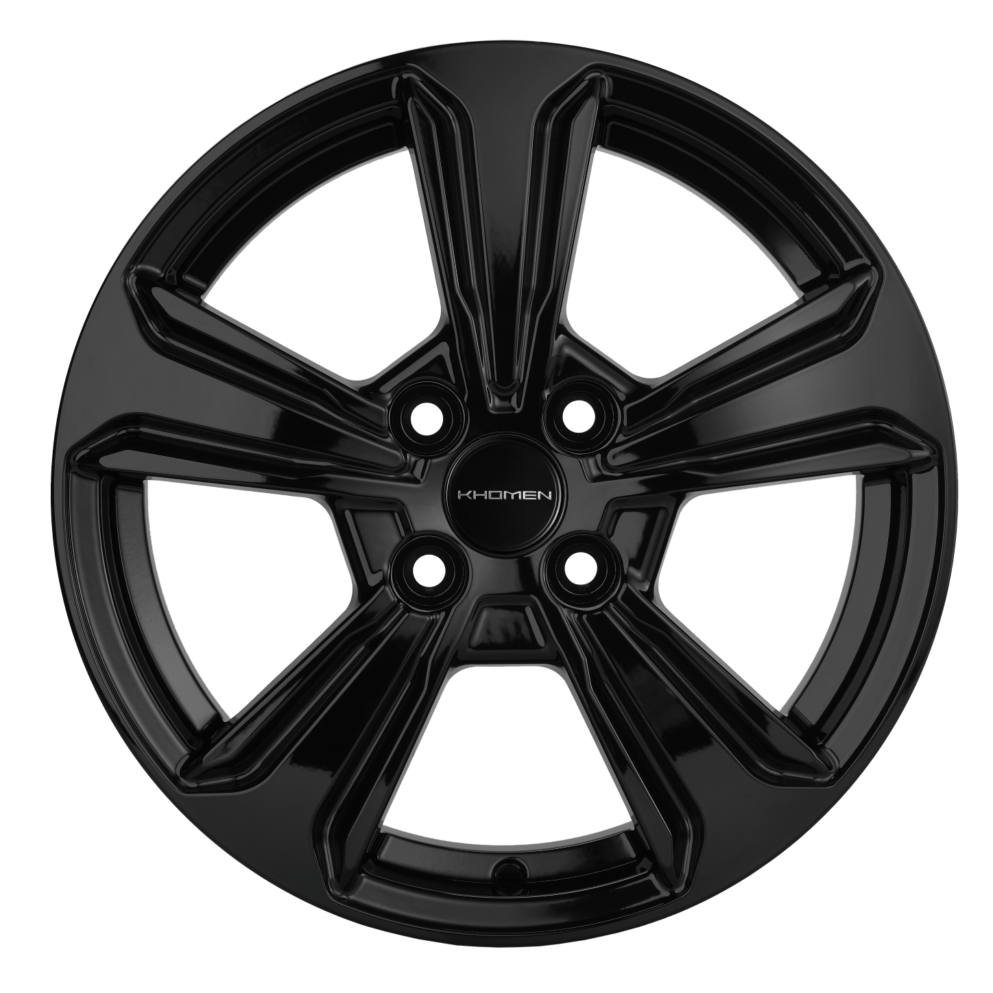 Колесный диск KHOMEN KHW1502 6х15/4x100 D54,1 ET46 BLACK